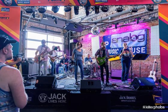 Live music on a Chuck Fest stage in downtown Lake Charles (1 of 73)