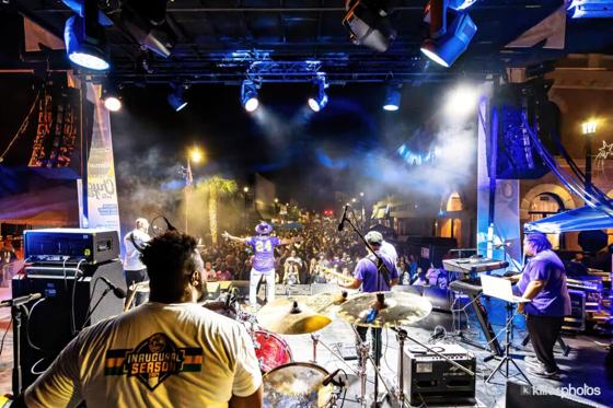 Live music on a Chuck Fest stage in downtown Lake Charles (19 of 73)