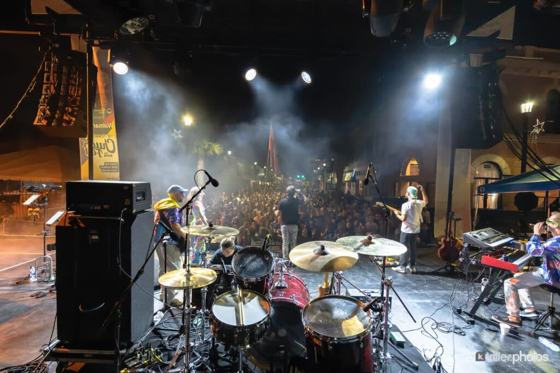 Live music on a Chuck Fest stage in downtown Lake Charles (23 of 73)