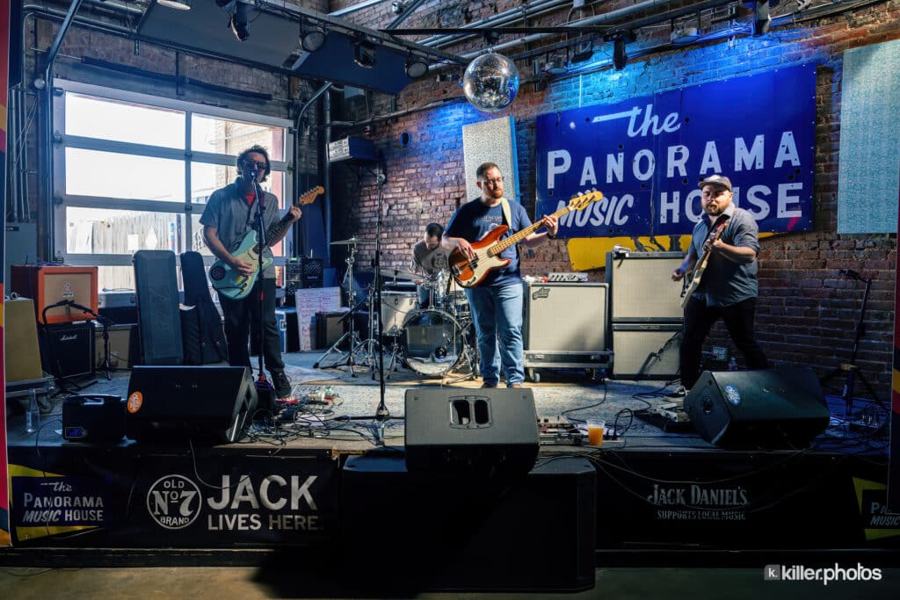 Live music on a Chuck Fest stage in downtown Lake Charles (26 of 73)