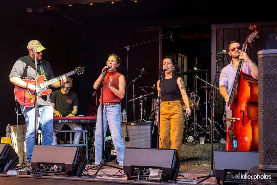 Live music on a Chuck Fest stage in downtown Lake Charles (37 of 73)