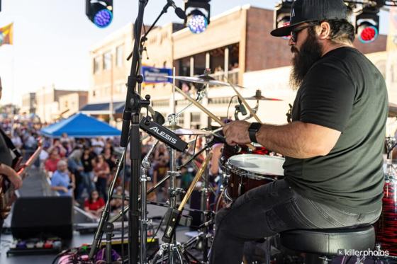 Live music on a Chuck Fest stage in downtown Lake Charles (40 of 73)