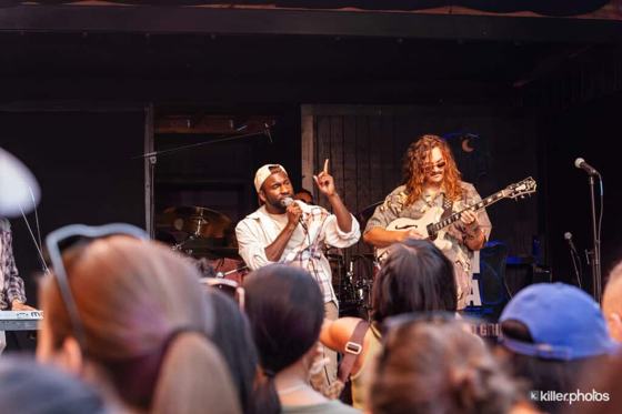 Live music on a Chuck Fest stage in downtown Lake Charles (43 of 73)