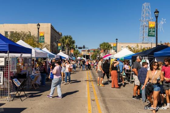 Chuck Fest festival-goers in downtown Lake Charles (39 of 73)