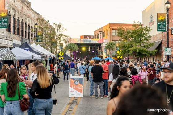 Chuck Fest festival-goers in downtown Lake Charles (63 of 73)